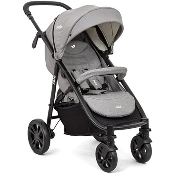 Carucior sport JOIE Litetrax 4 DLX S1112VCGFL000, 5 puncte, 0 luni+, gri-negru