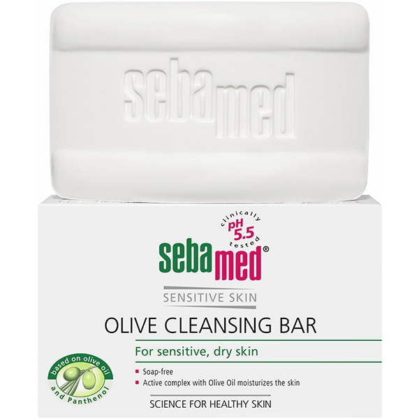 Calup dermatologic cu ulei de masline SEBAMED Sensitive Skin, 150g