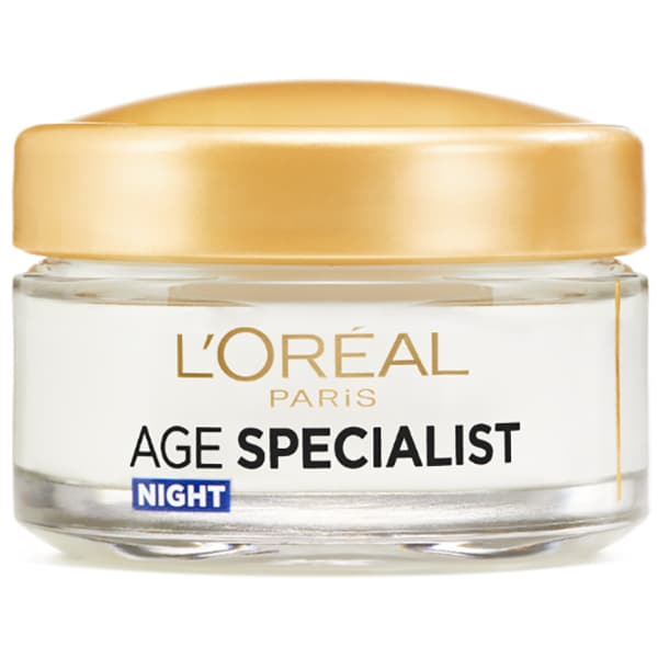 Crema de noapte antirid L'OREAL PARIS Age Specialist 35+, 50ml