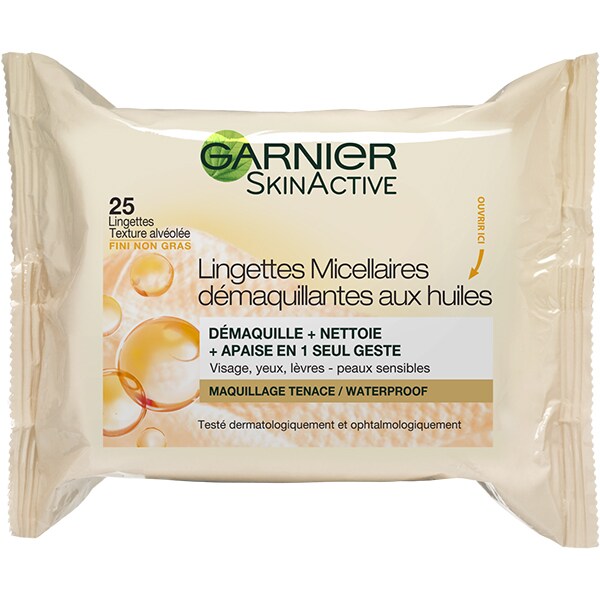 Servetele demachiante GARNIER Skin Naturals Micellaires, 25buc