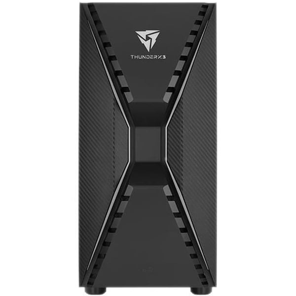 Carcasa PC AEROCOOL Cronus V1, USB 3.0, fara sursa, iluminare ARGB, negru