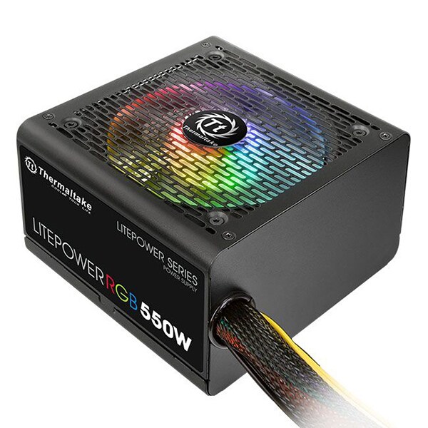 Sursa PC THERMALTAKE Litepower RGB, 550W, 120mm, Active PFC