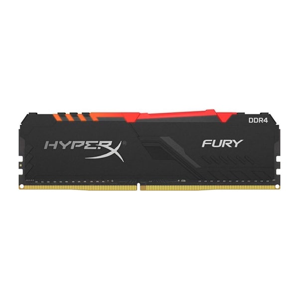 Memorie desktop KINGSTON HyperX Fury RGB 8GB DDR4, 3200MHz, CL16, HX432C16FB3A/8
