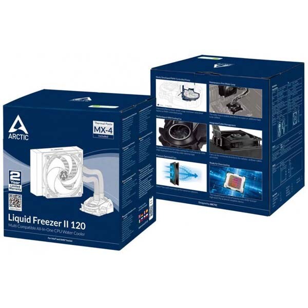 Cooler procesor cu racire lichida ARCTIC Liquid Freezer II 120, 1x120mm, ACFRE00067A