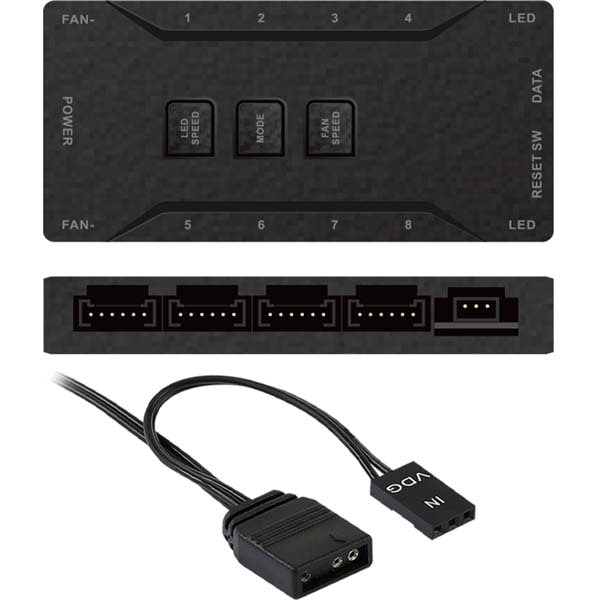 Carcasa PC AQIRYS Aquilla White, USB 3.0, fara sursa, ARGB, alb