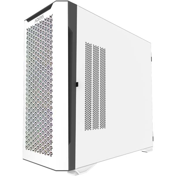 Carcasa PC AQIRYS Aquilla White, USB 3.0, fara sursa, ARGB, alb