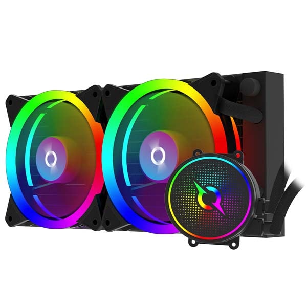 Cooler procesor cu racire lichida AQIRYS Aquarius 240 AiO Black, 120mm