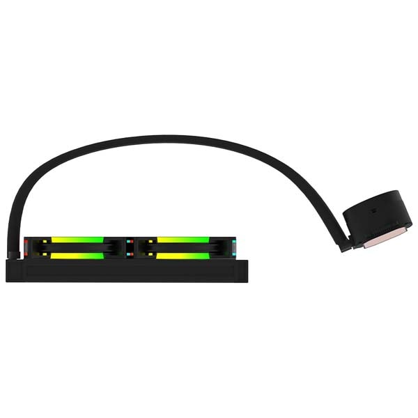 Cooler procesor cu racire lichida AQIRYS Aquarius 240 AiO Black, 120mm