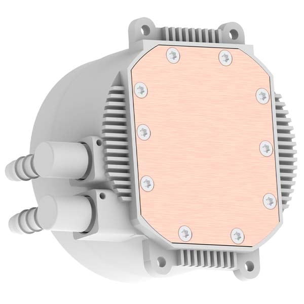 Cooler procesor cu racire lichida AQIRYS Aquarius 240 AiO White, 120mm