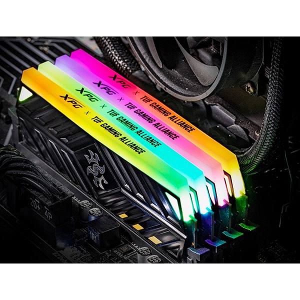 Memorie desktop ADATA XPG Spectrix D41 RGB, 16GB DDR4, 3200MHz, CL16, AX4U320016G16A-ST41