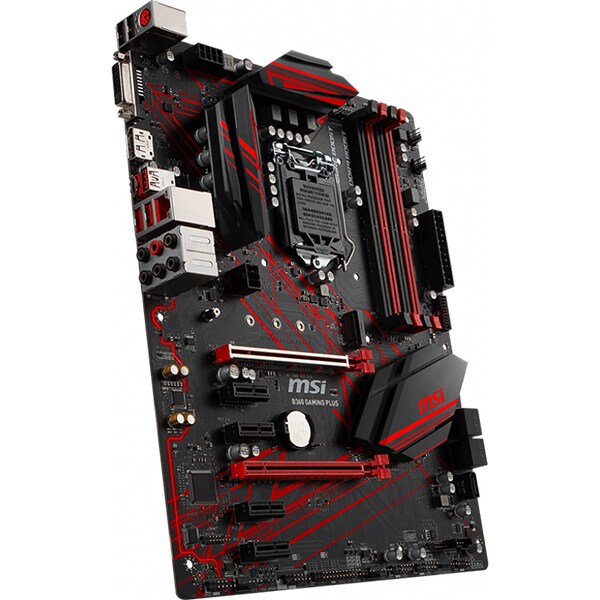 Placa de baza MSI B360 GAMING PLUS, Socket 1151, ATX