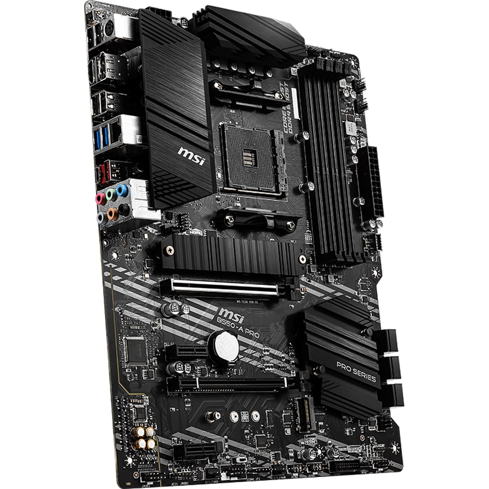 Placa de baza MSI B550-A PRO, Socket AM4, ATX