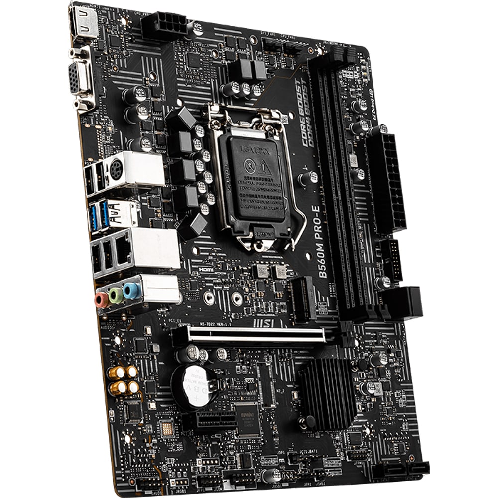Placa de baza MSI B560M PRO-E, Socket 1200, mATX