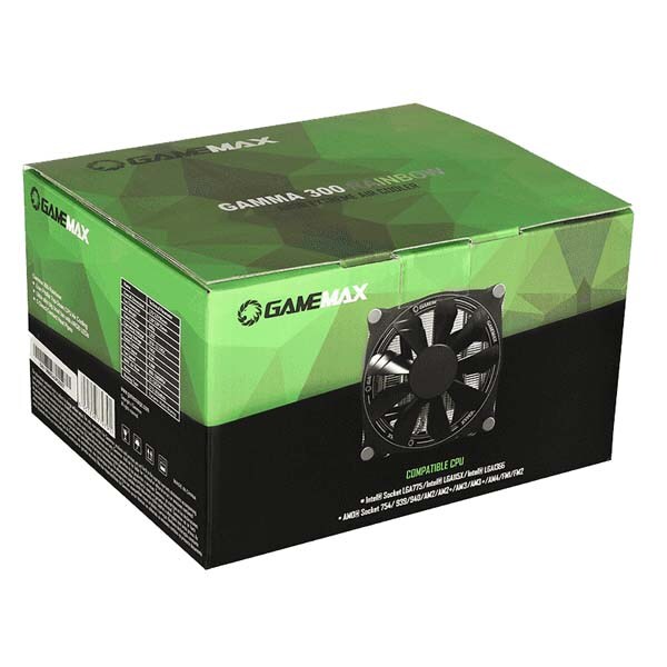 Cooler procesor GAMEMAX GAMMA 300 RAINBOW, 120mm, CPGMGAM300RBWDR