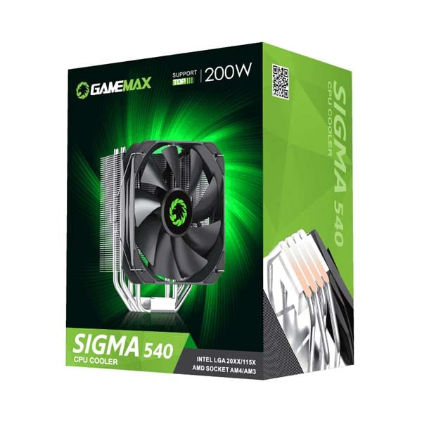 Cooler procesor GAMEMAX SIGMA 540, 130mm, CPGMSIG540