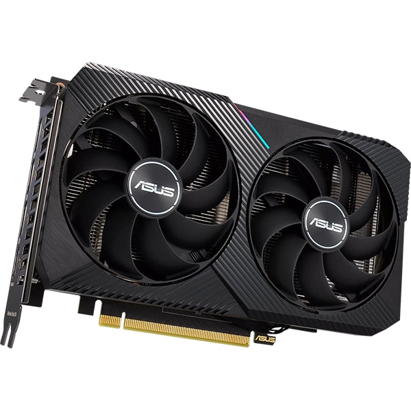 Placa video ASUS GeForce Dual RTX 3050 OC Edition, 8GB GDDR6, 128bit, DUAL-RTX3050-O8G