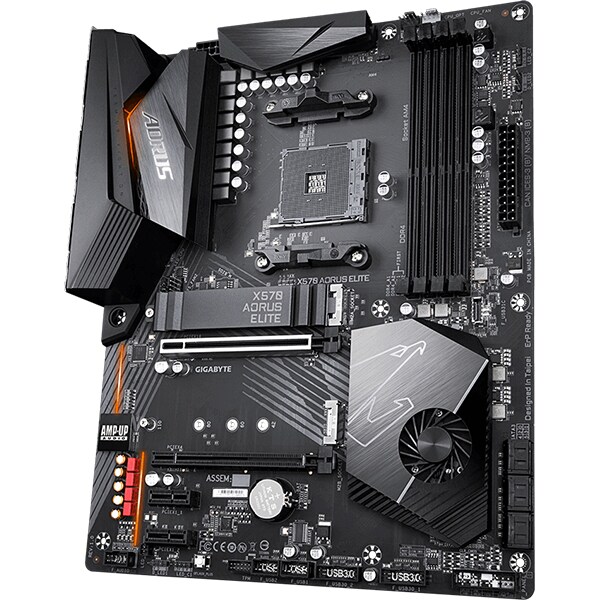 Placa de baza GIGABYTE X570 AORUS ELITE, Socket AM4, ATX