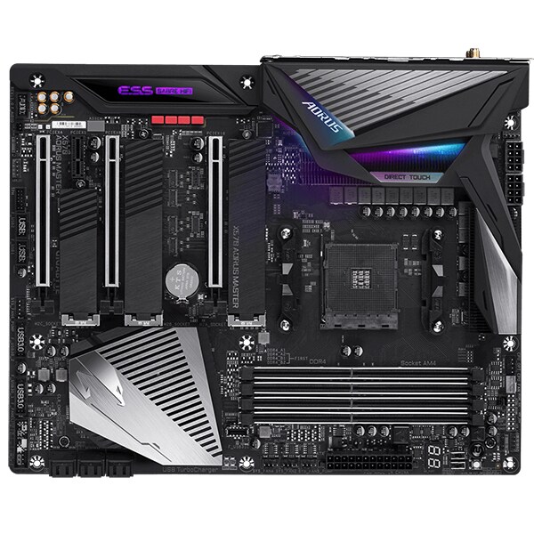 Placa de baza GIGABYTE X570 AORUS MASTER, Socket AM4, ATX