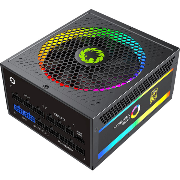 Sursa PC GAMEMAX RGB 1050 PRO, 1050W, 140mm, 80 Plus Gold, Full Modular