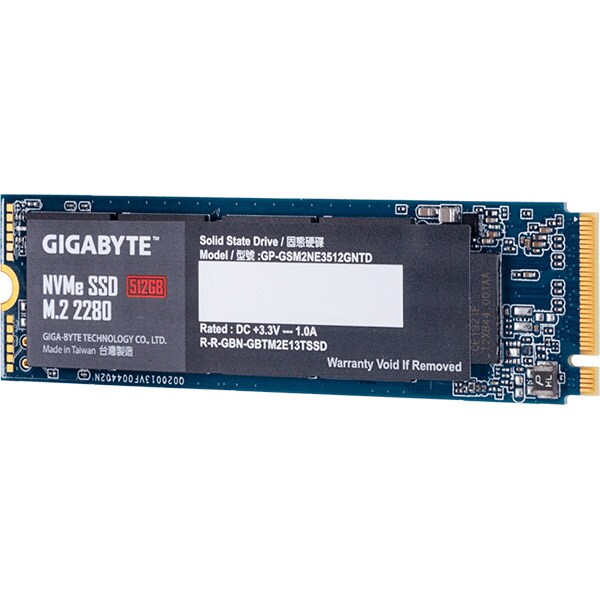 Solid-State Drive (SSD) GIGABYTE GP-GSM2NE3512GNTD, 512GB, PCI-Express 3.0 x4, M.2