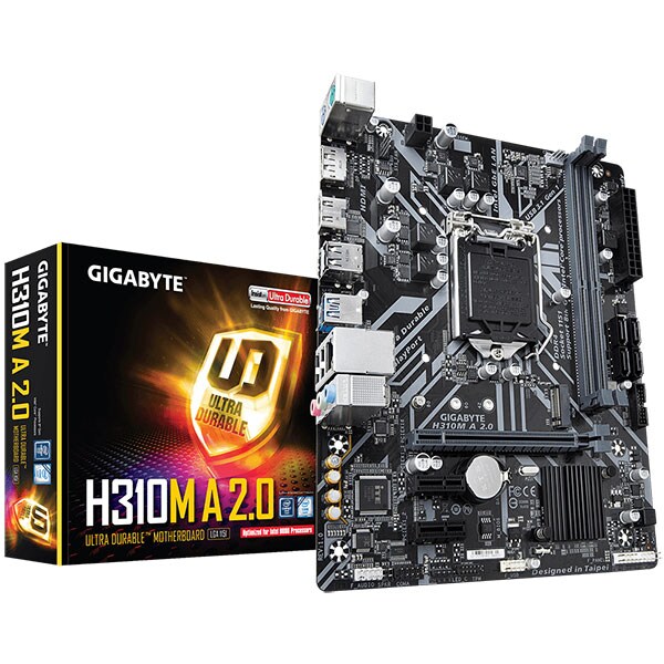 Placa de baza GIGABYTE H310M A 2.0, Socket 1151, mATX