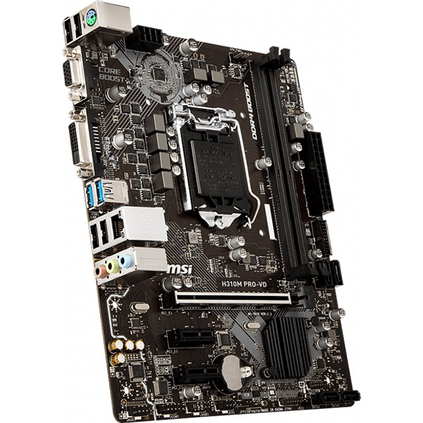 Placa de baza MSI H310M PRO-VD, socket 1151, 2xDDR4, 4xSATA3, mATX