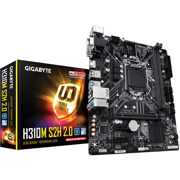 Placa de baza GIGABYTE H310M S2H 2.0, Socket 1151, mATX