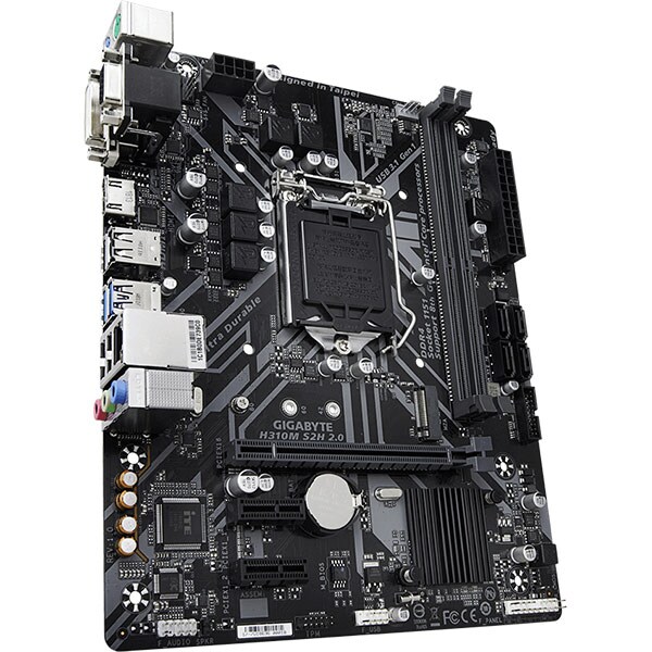 Placa de baza GIGABYTE H310M S2H 2.0, Socket 1151, mATX