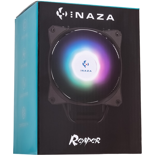 Cooler procesor INAZA Reaper, ARGB, 120mm