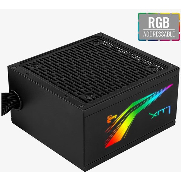 Sursa PC AEROCOOL Lux RGB, 550W, 120mm, 80 Plus Bronze