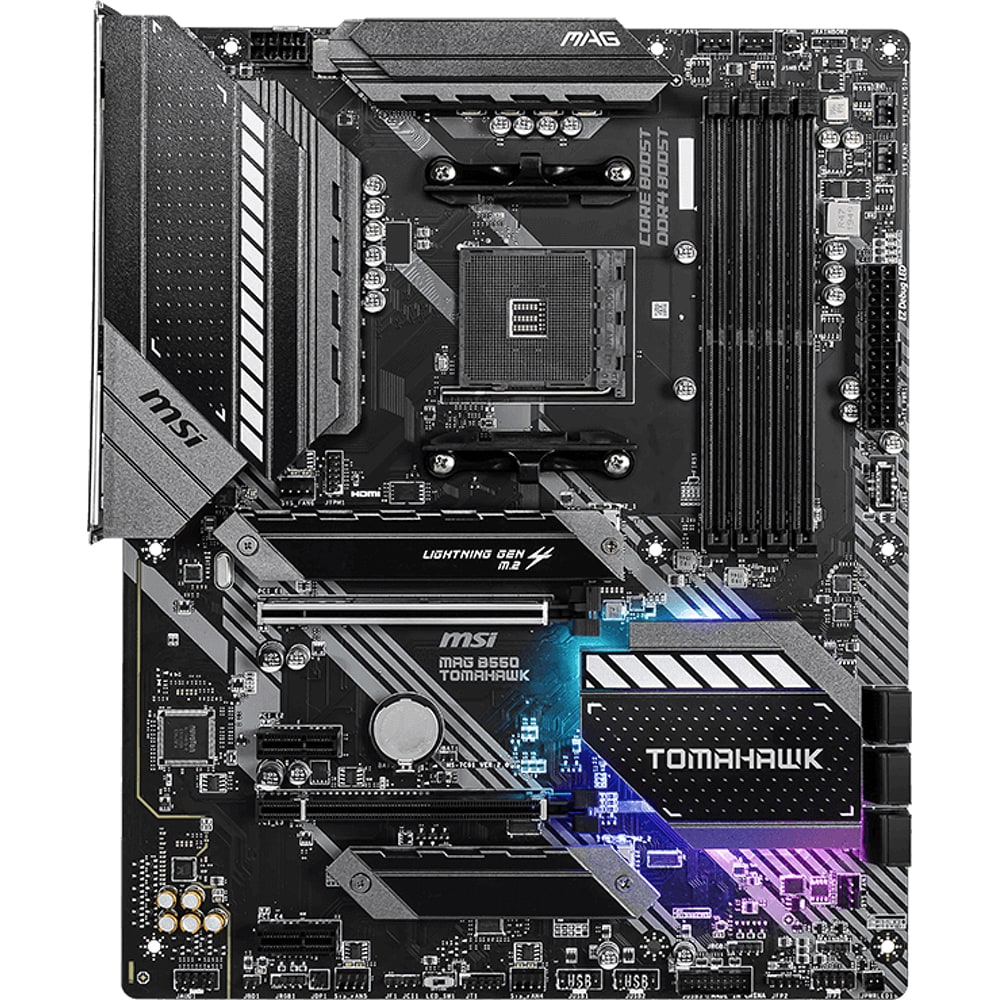 Placa de baza MSI MAG B550 TOMAHAWK, Socket AM4, ATX