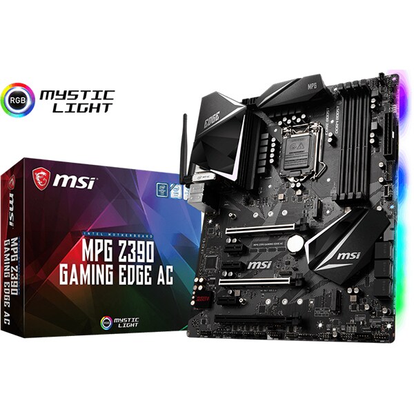 Placa de baza MSI MPG Z390 GAMING EDGE AC, Socket 1151, ATX