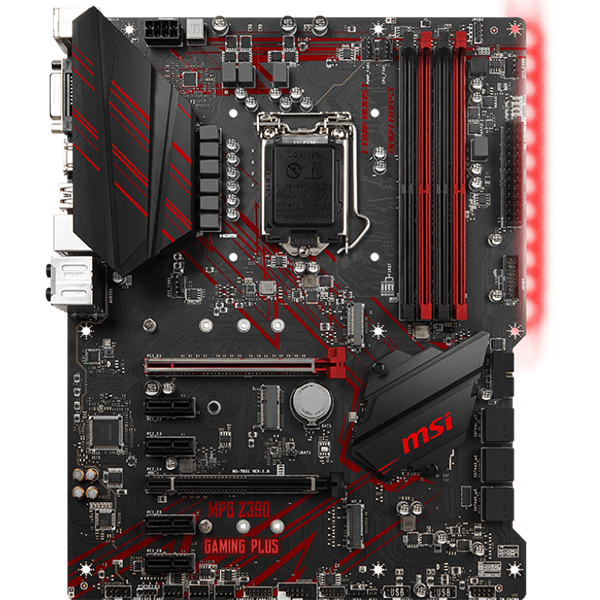 Placa de baza MSI MPG Z390 GAMING PLUS, Socket 1151, ATX