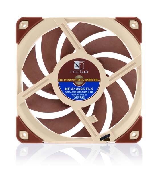Ventilator NOCTUA NF-A12X25 FLX, 120 mm