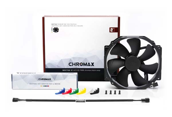 Ventilator NOCTUA NF-A15 HS-PWM Chromax.Black, 140 mm
