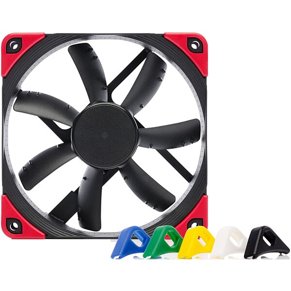Ventilator NOCTUA NF-S12A PWM Chromax.Black, 120 mm