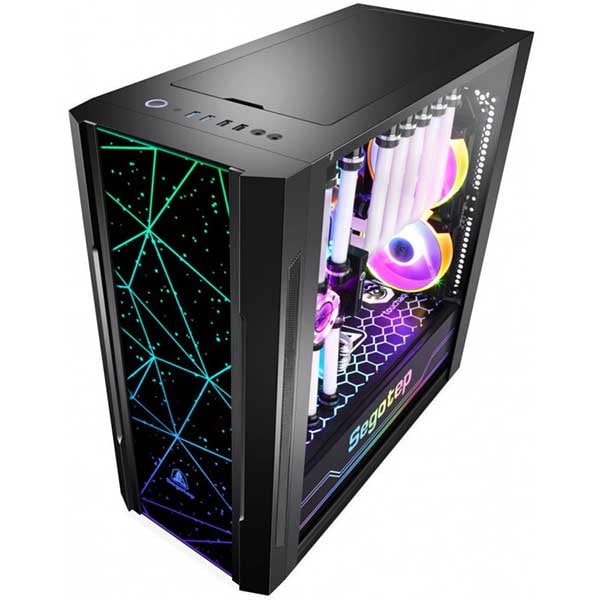 Carcasa PC SEGOTEP Phoenix K3, USB 3.0, negru