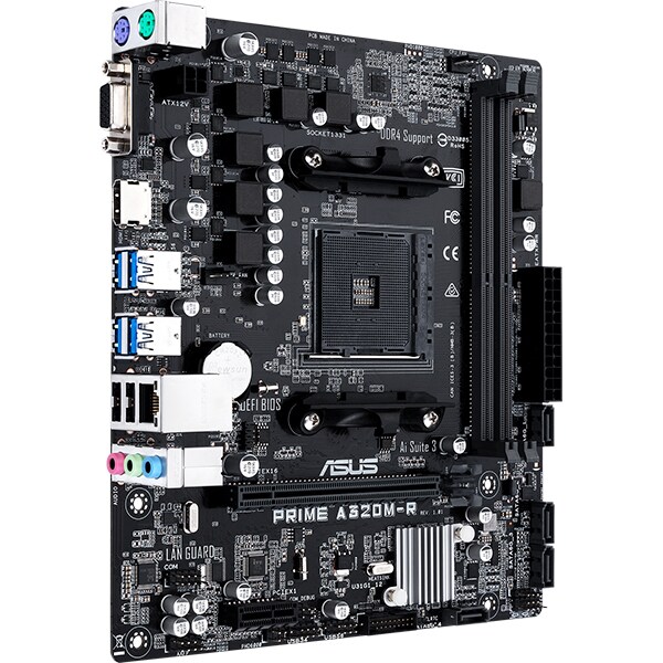 Placa de baza ASUS Prime A320M-R, Socket AM4, mATX