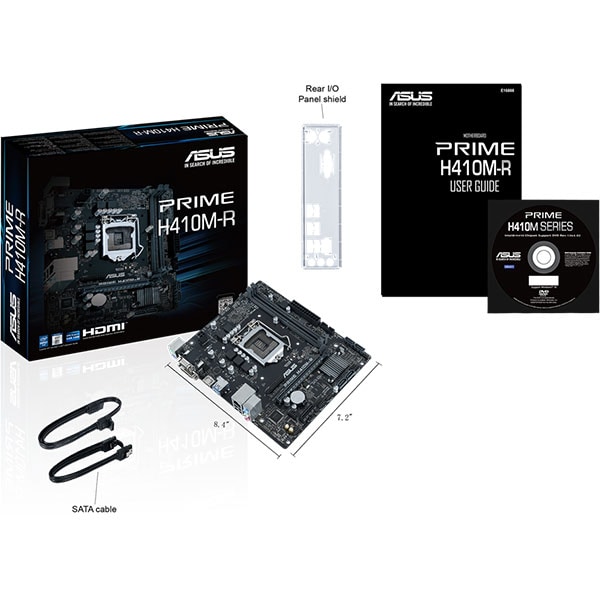 Placa de baza ASUS PRIME H410M-R-SI, Socket 1200, mATX