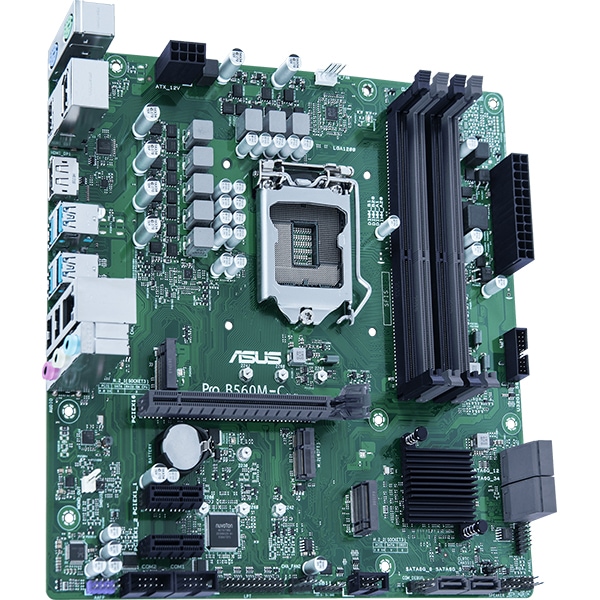 Placa de baza ASUS Pro B560M-C/CSM, Socket 1200, micro-ATX