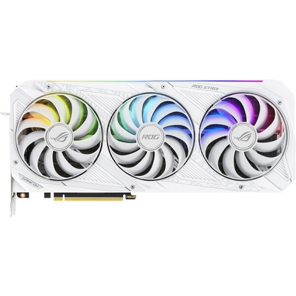 Placa video ASUS ROG Strix NVIDIA GeForce RTX 3080 V2 White OC Edition, 10GB GDDR6X, 320bit