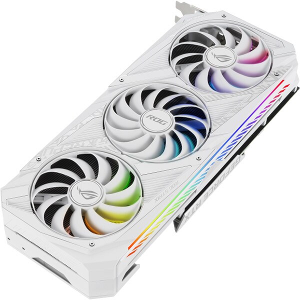 Placa video ASUS ROG Strix NVIDIA GeForce RTX 3080 V2 White OC Edition, 10GB GDDR6X, 320bit
