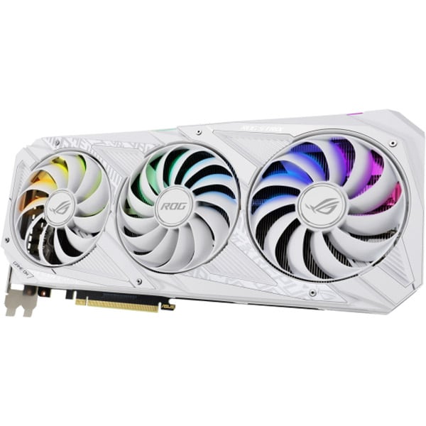 Placa video ASUS ROG Strix NVIDIA GeForce RTX 3080 V2 White OC Edition, 10GB GDDR6X, 320bit