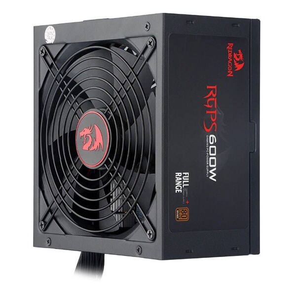 Sursa PC REDRAGON RGPS600W-N, 600W, 140mm, 80 Plus Bronze