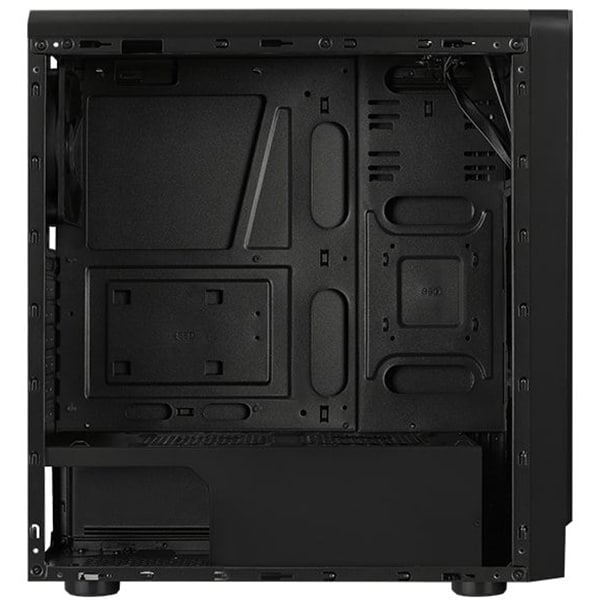 Carcasa PC AEROCOOL Rift, USB 3.0, fara sursa, iluminare RGB, negru