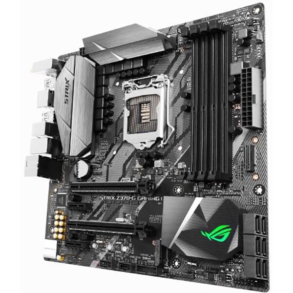 Placa de baza ASUS ROG STRIX Z370-G GAMING, Socket 1151, mATX