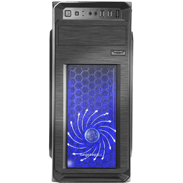 Carcasa PC SEGOTEP S1, USB 2.0, 500W, negru