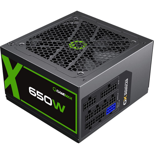 Sursa PC GAMEMAX GX-650, 650W, 120mm, 80 Plus Gold, Full Modular