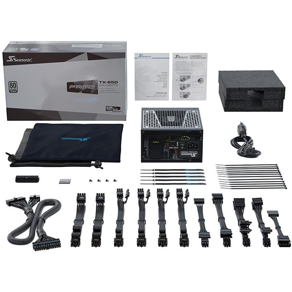 Sursa PC SEASONIC Prime TX-650, 650W, 135mm, 80 Plus Titanium, Full Modular