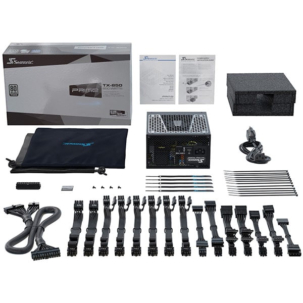 Sursa PC SEASONIC Prime TX-850, 850W, 135mm, 80 Plus Titanium, Full Modular